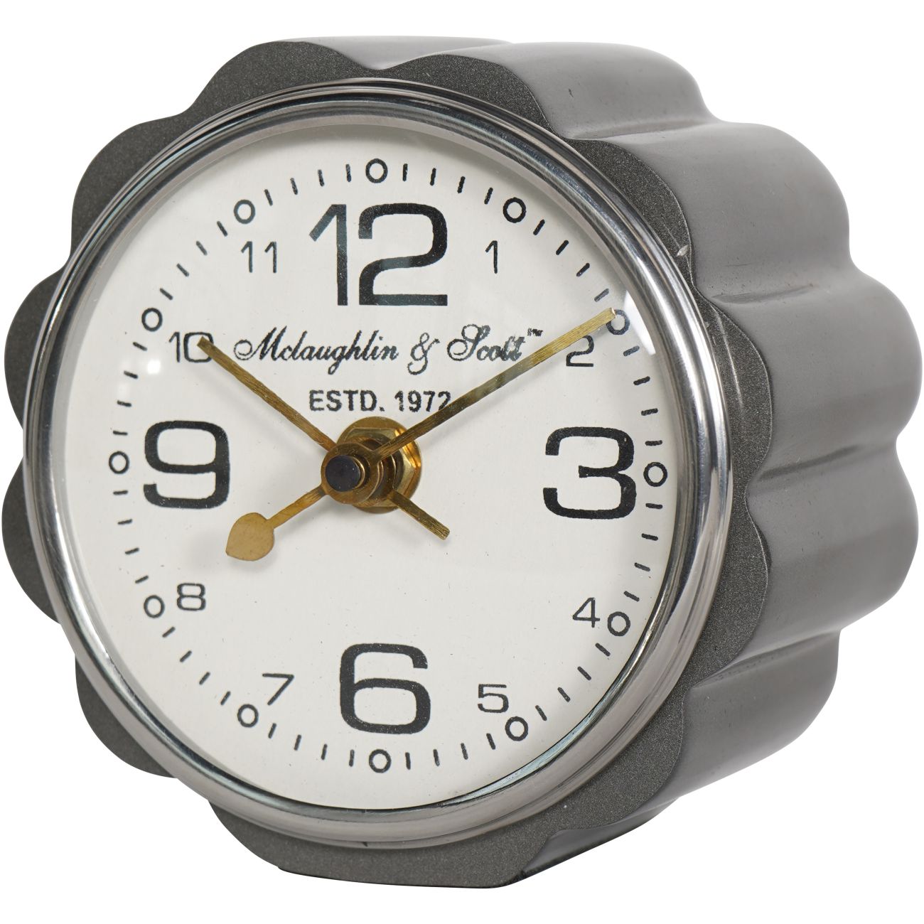 Curved Mantle Clock