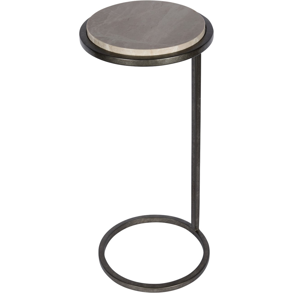 Iota Accent Grey Marble Table
