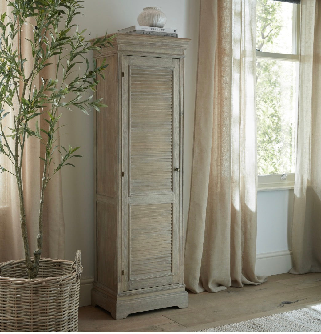 Delphine Collection 1 Door Tall Cabinet