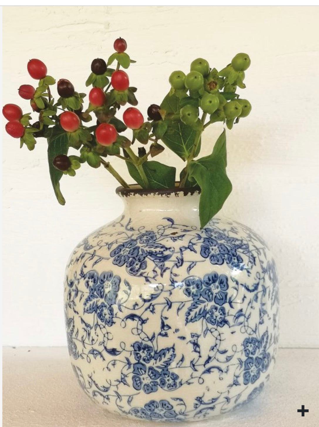 Jar Pottendam in blue or green