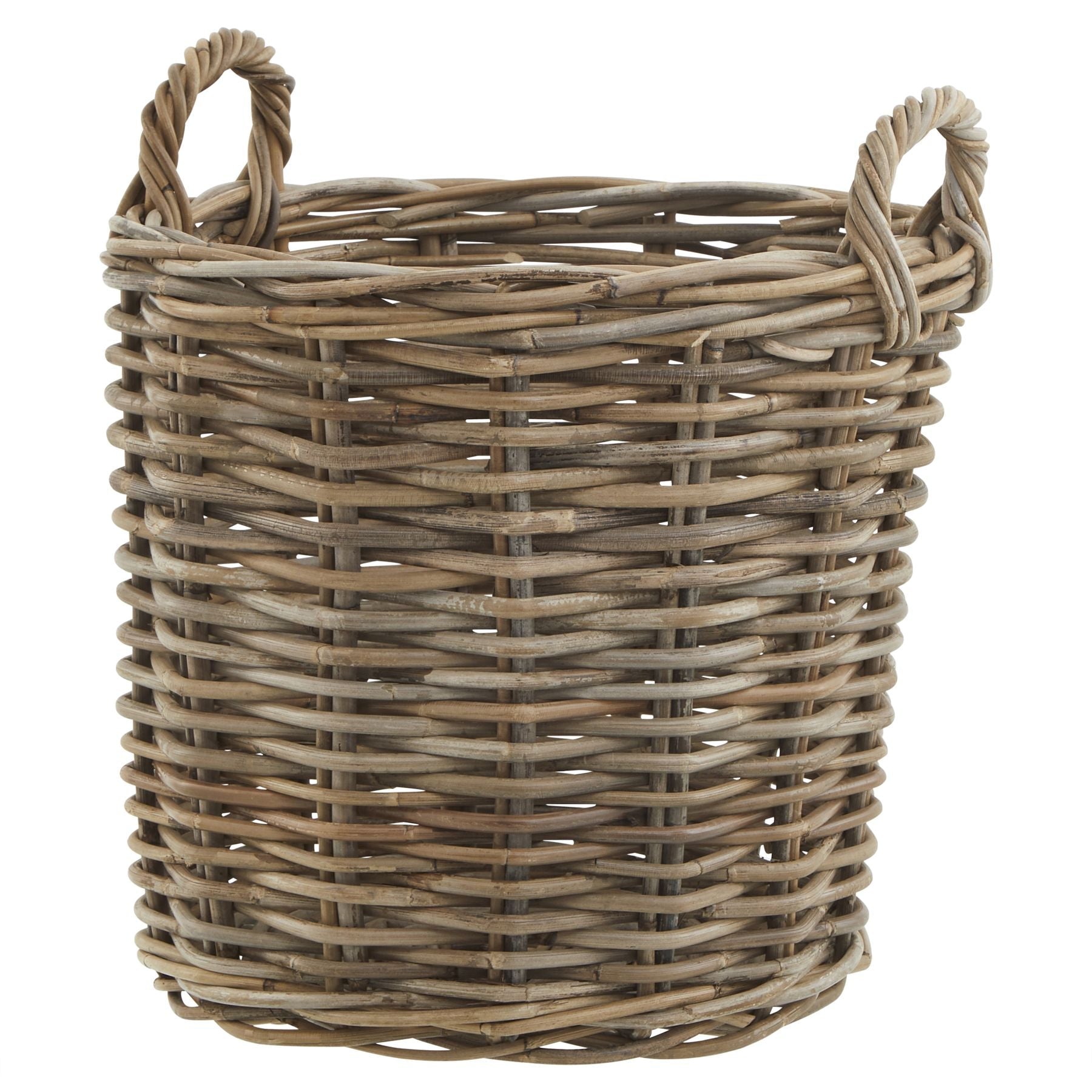 1 large Kubu Rattan Round Storage Basket - Seasons Home Interiors
