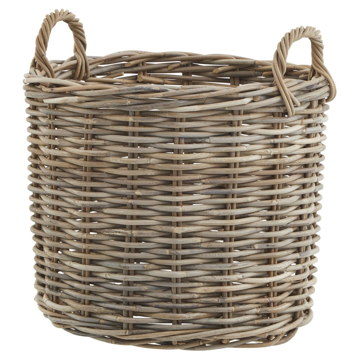 1 large Kubu Rattan Round Storage Basket - Seasons Home Interiors