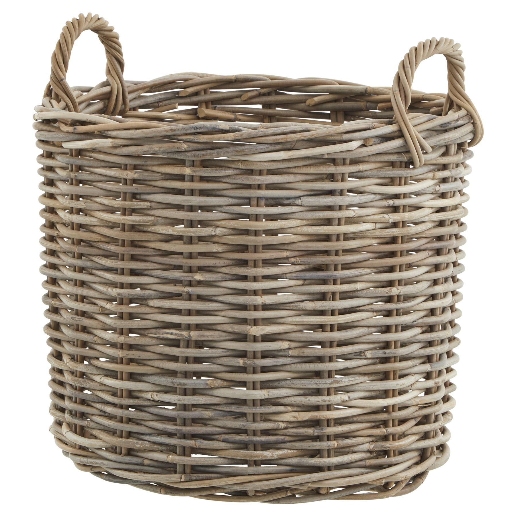 1 large Kubu Rattan Round Storage Basket - Seasons Home Interiors