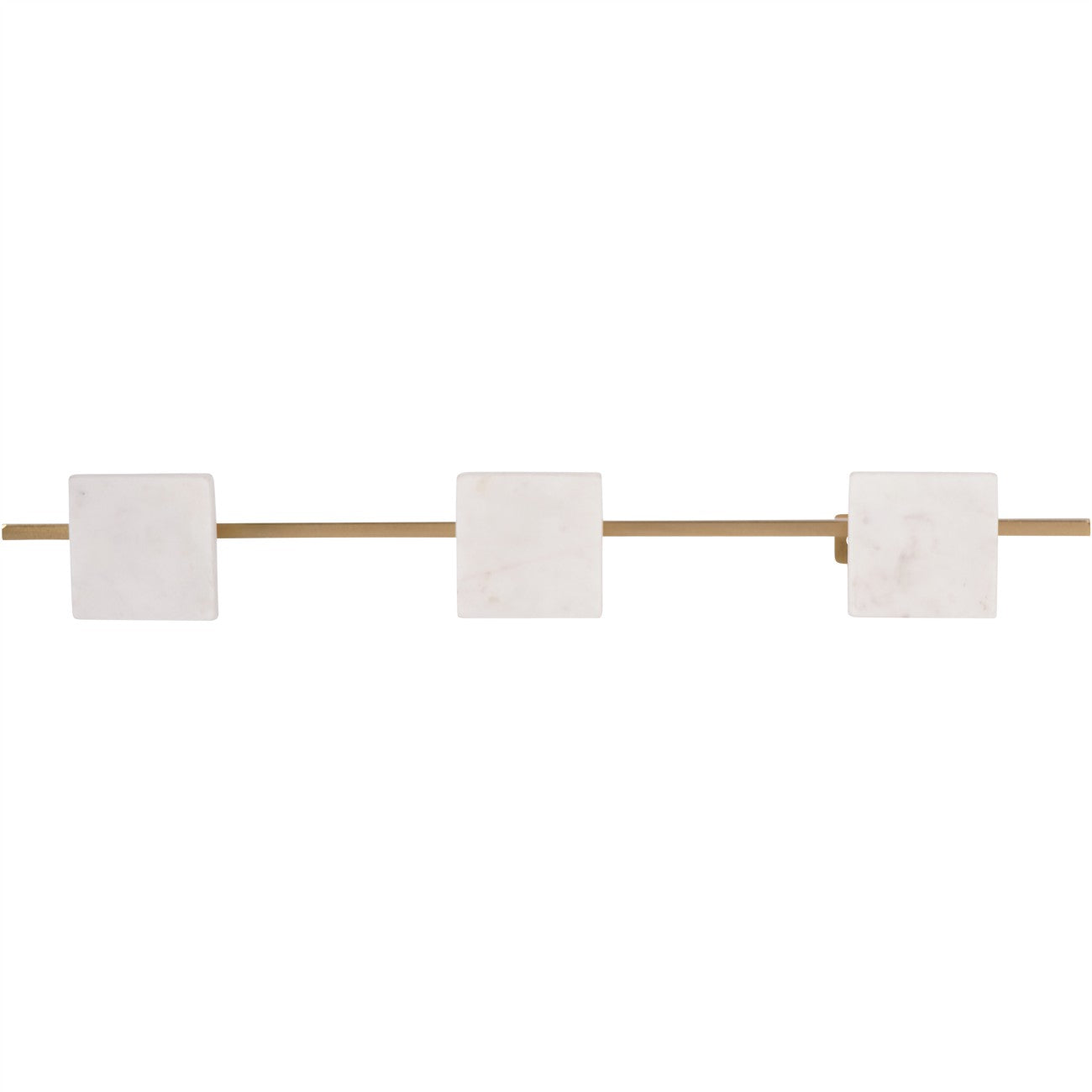 The Genoa Iron and Marble Three Wall Hanger