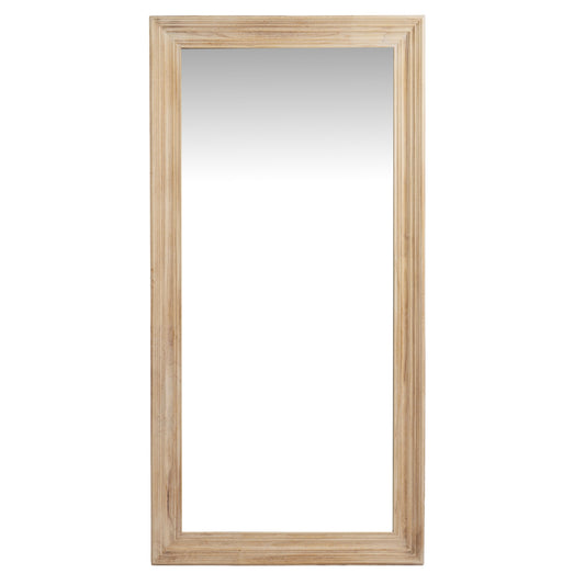 Washed Wood Framed Mirror