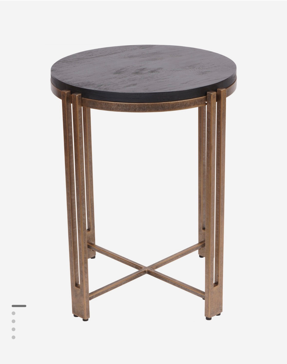 Dalston Black Side Table