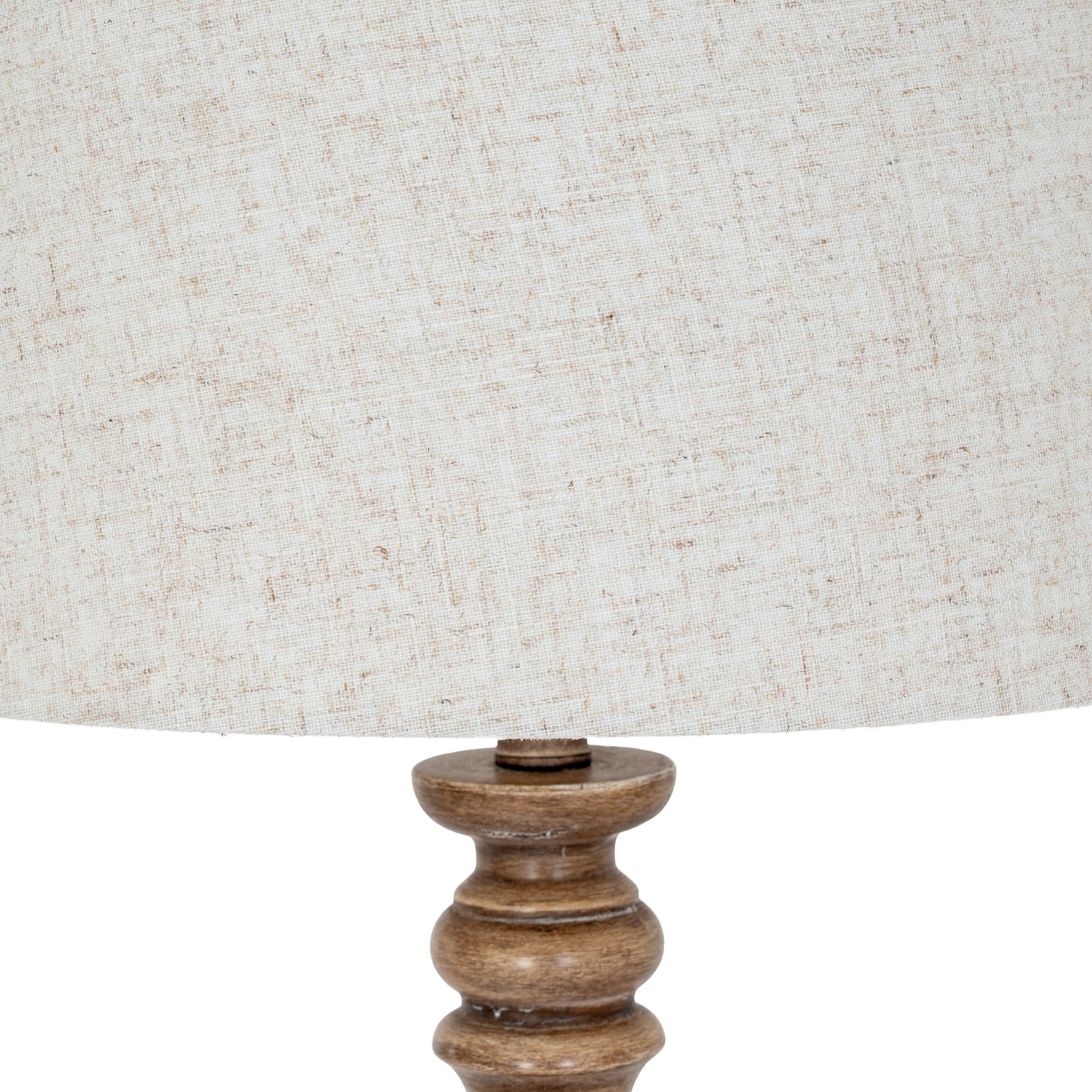 Seraphia Floor Lamp With Edged Linen Shade