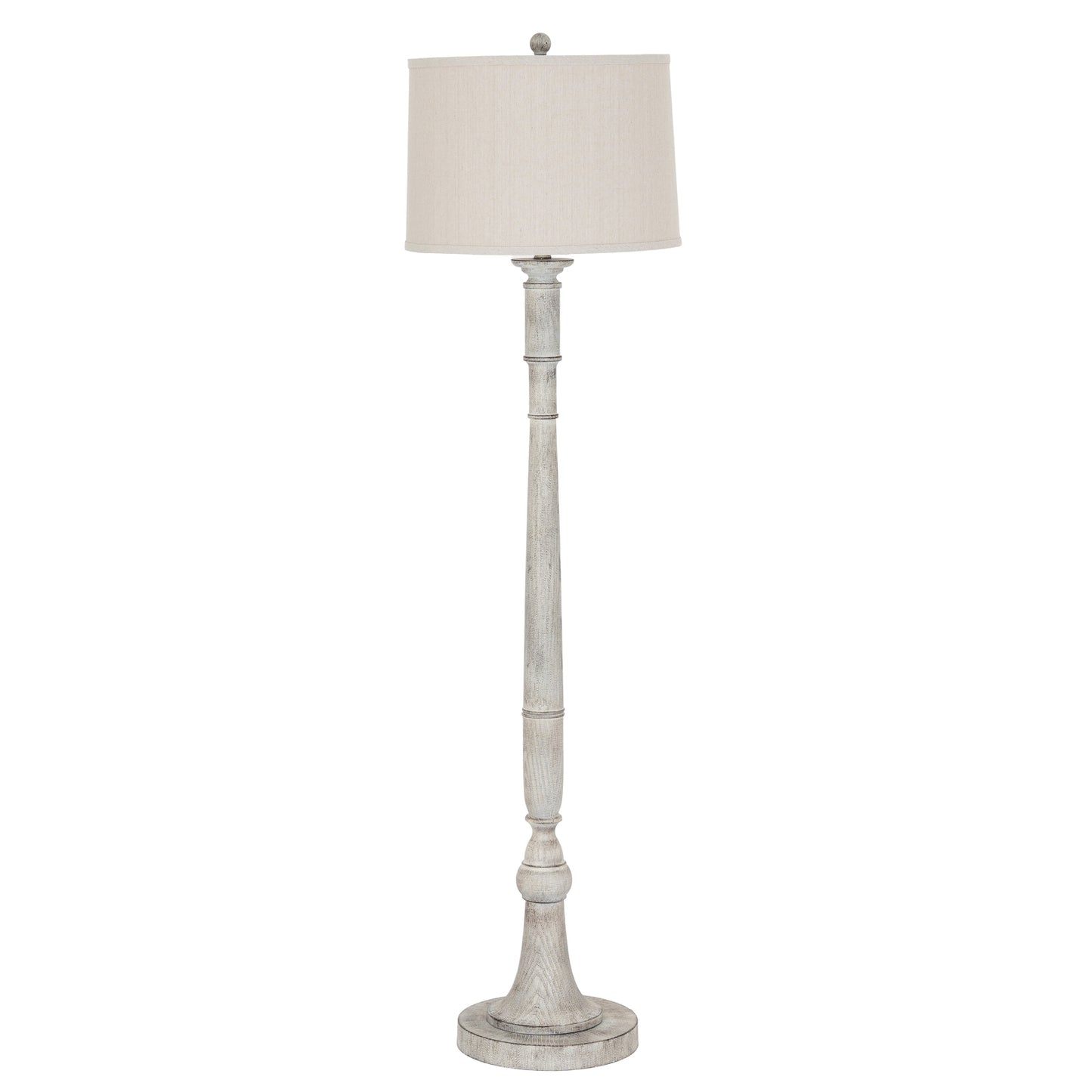 Stella Floor Lamp With Linen Shade
