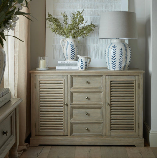 Delphine Collection 2 Door 4 Drawer Base