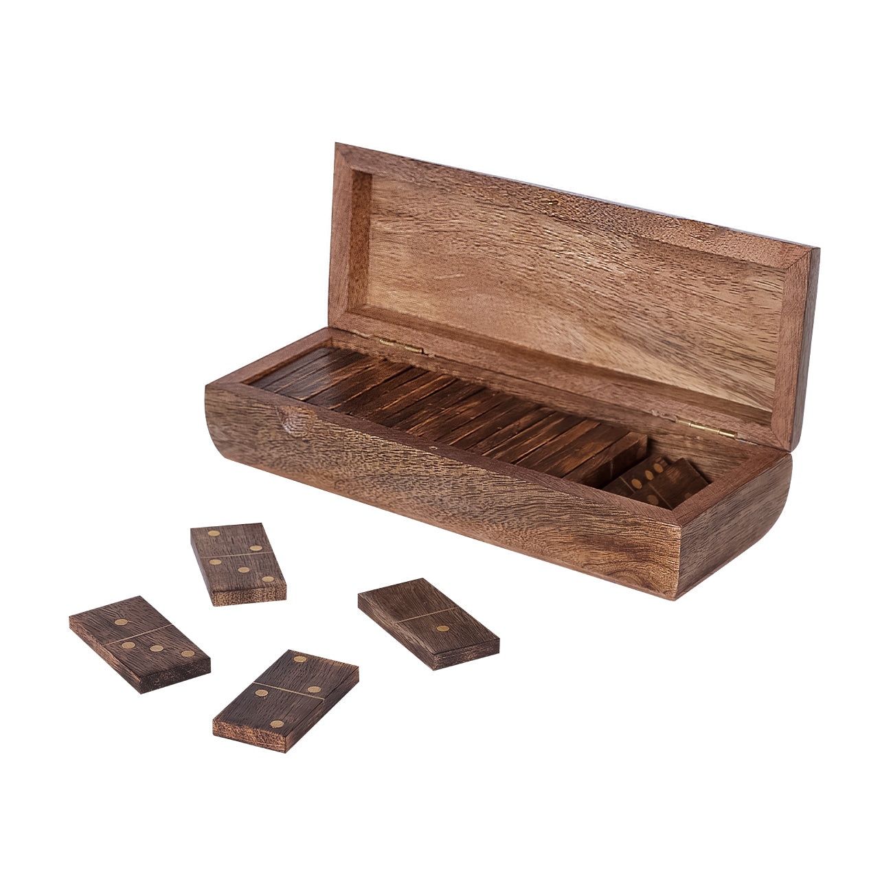 Mango Wood Domino Game