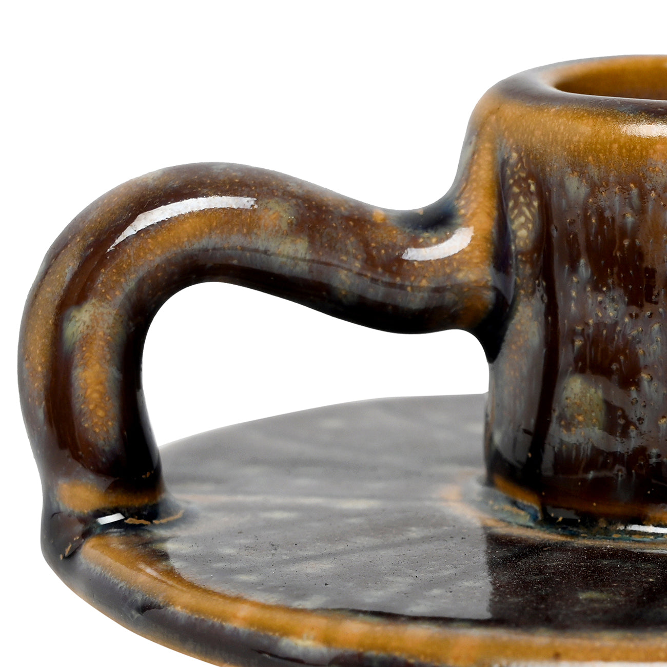 Denton Glazed Candlestick