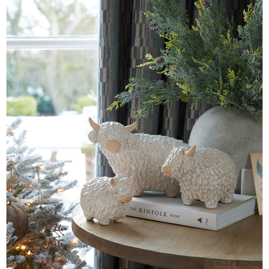 Small Alora Ceramic Highland Cow