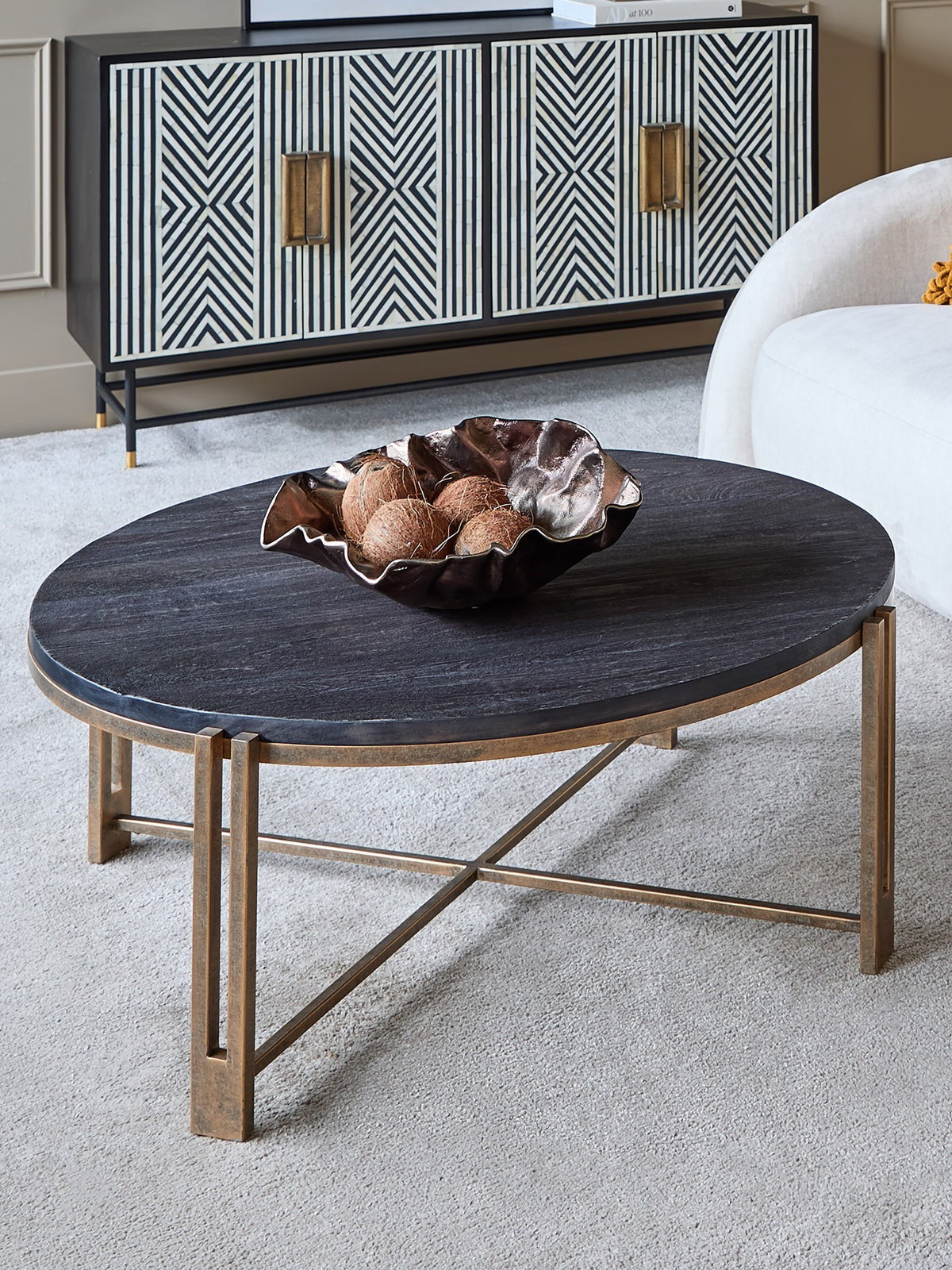 Dalston Black Coffee Table