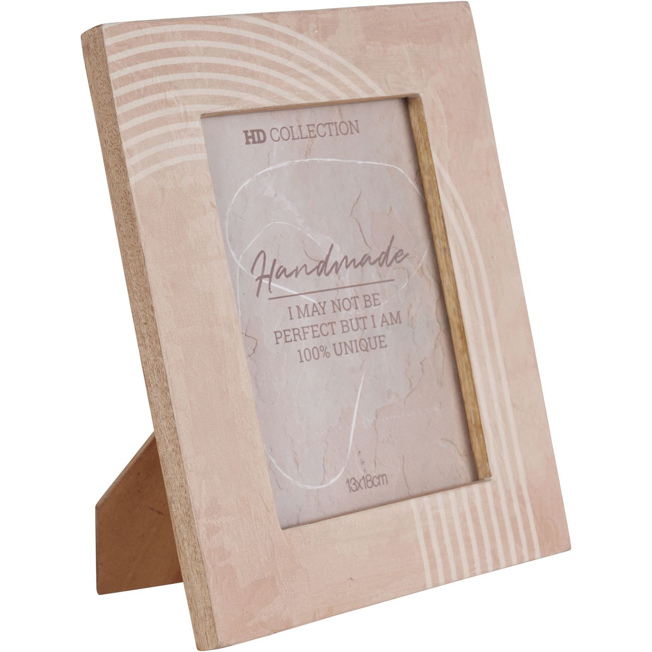 Photo frame mango wood peach 13 x 18 cm