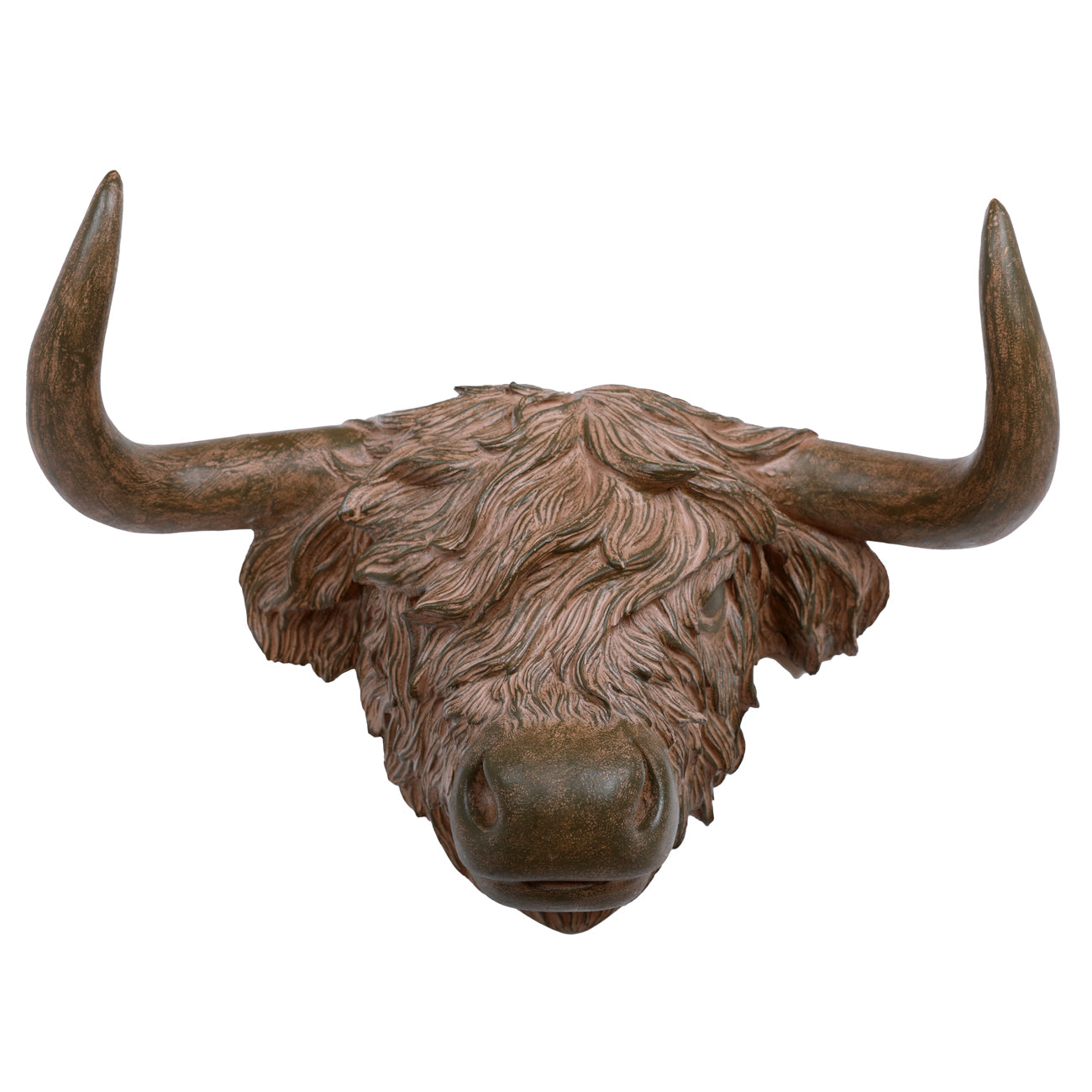 Murchie Highland Cow wall sculpture