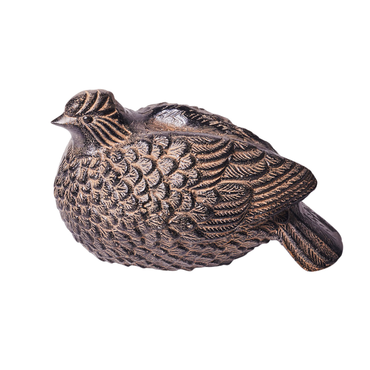 Quail sculpture