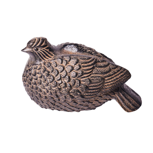 Quail sculpture