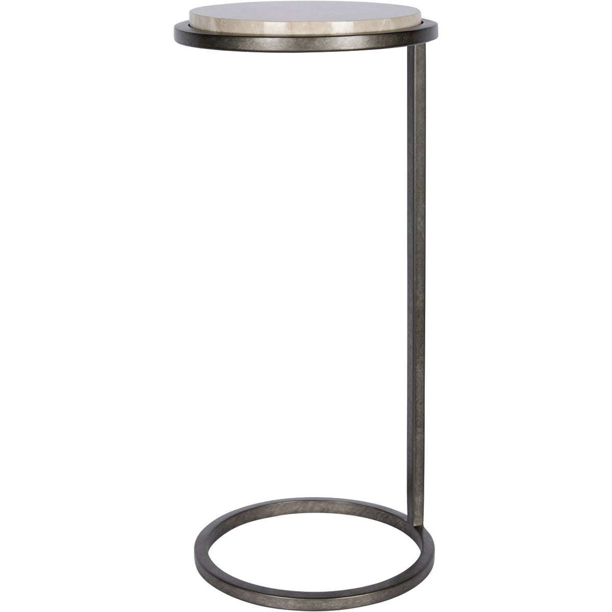 Iota Accent Grey Marble Table