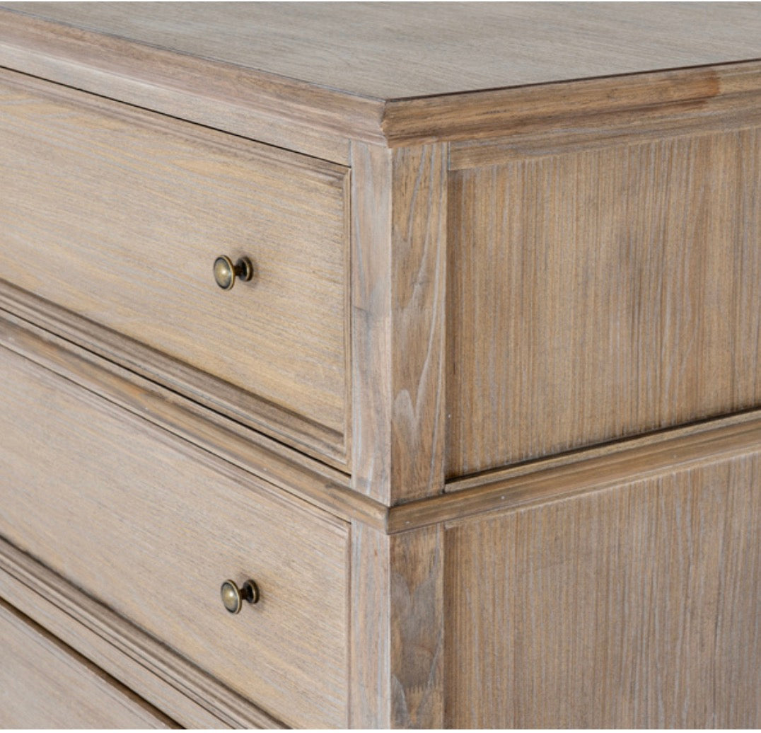Delphine Collection Tall 5 Drawer Chest
