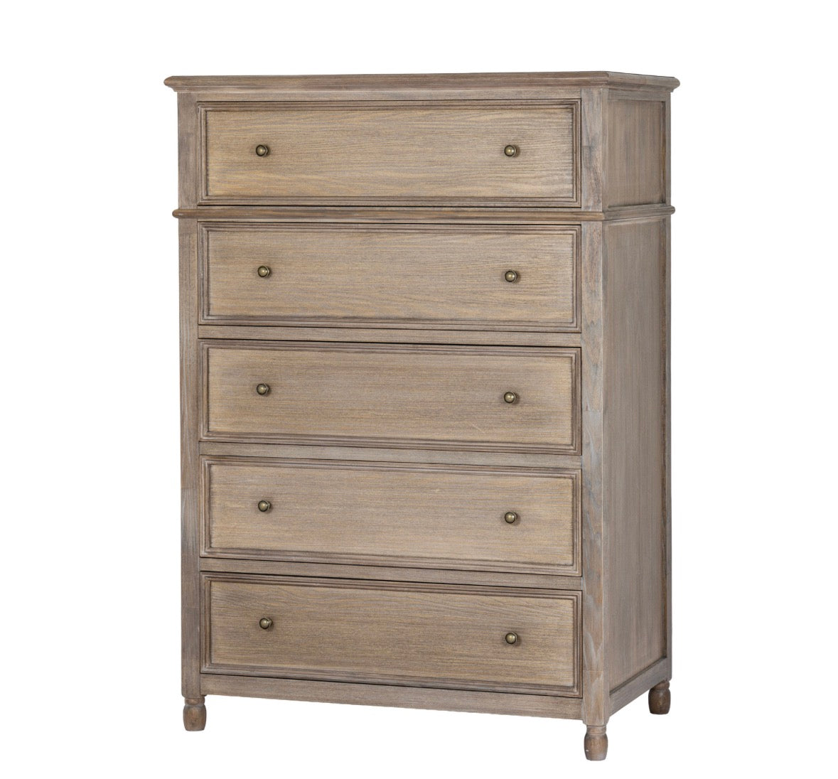 Delphine Collection Tall 5 Drawer Chest