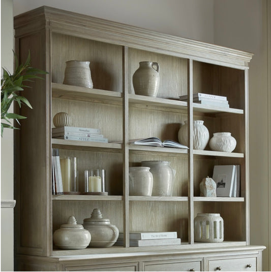 Delphine collection 2 shelf large dresser top