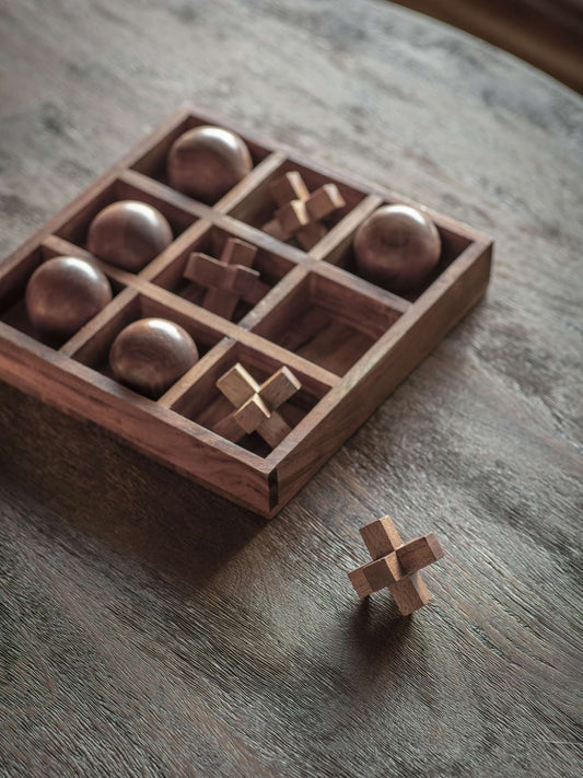 Wooden Noughts and Crosses