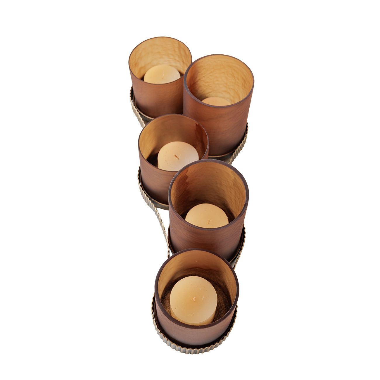 Belvedere Aged Candle Holder Small