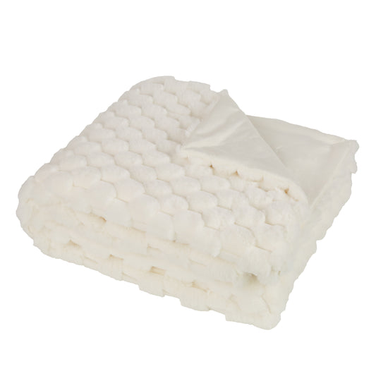 Koochikoo Ivory Throw
