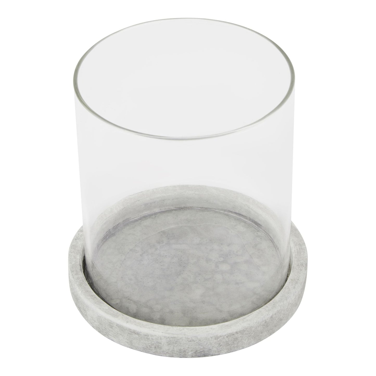 Athena Stone Hurricane Lantern - Seasons Home Interiors