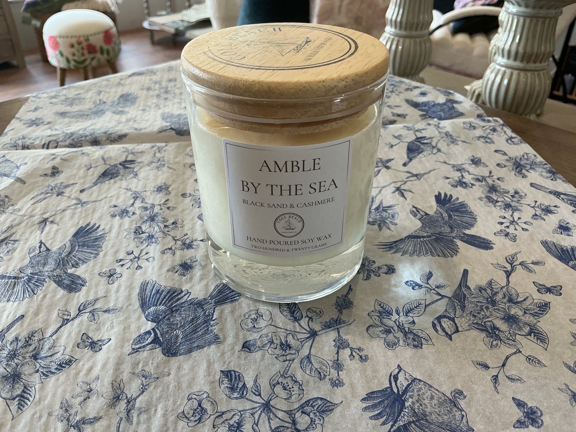 Cole Beach Amble by Sea Candle - Seasons Home Interiors
