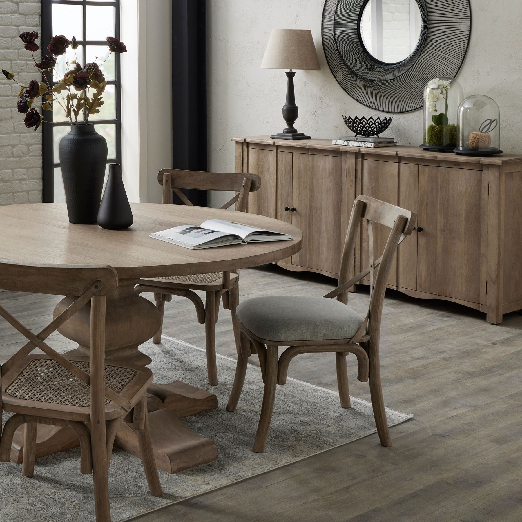 Copgrove Collection 4 Door Sideboard - Seasons Home Interiors
