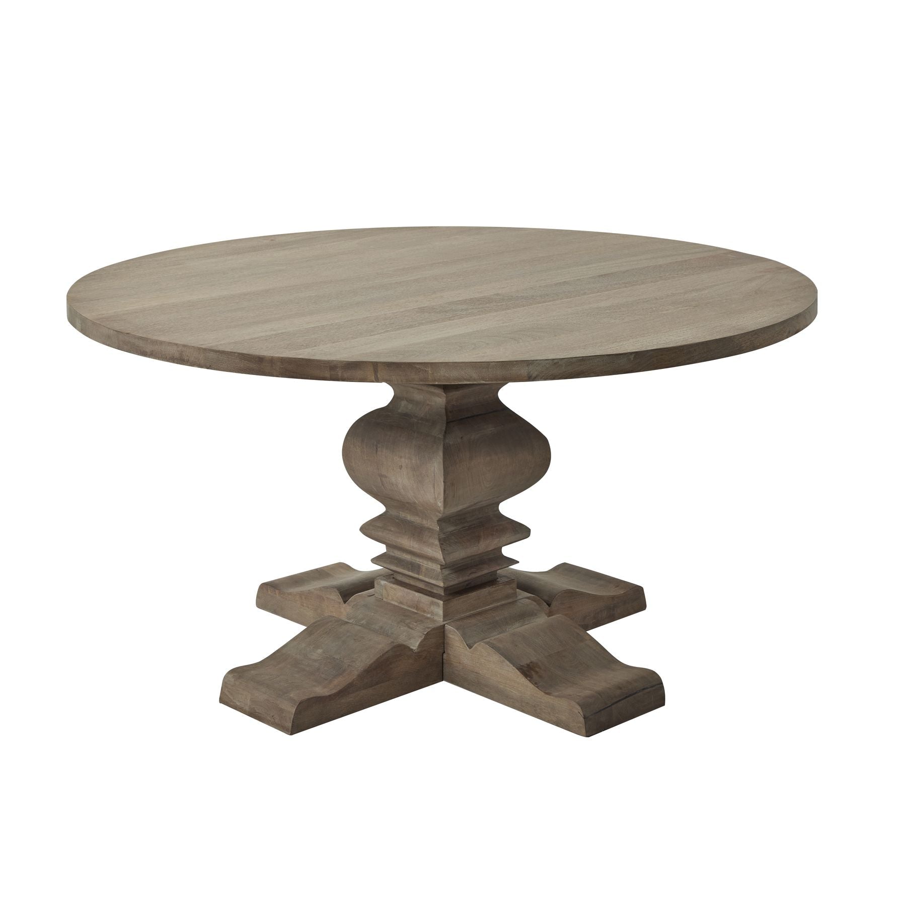 Copgrove Collection Round Pedestal Dining Table - Seasons Home Interiors