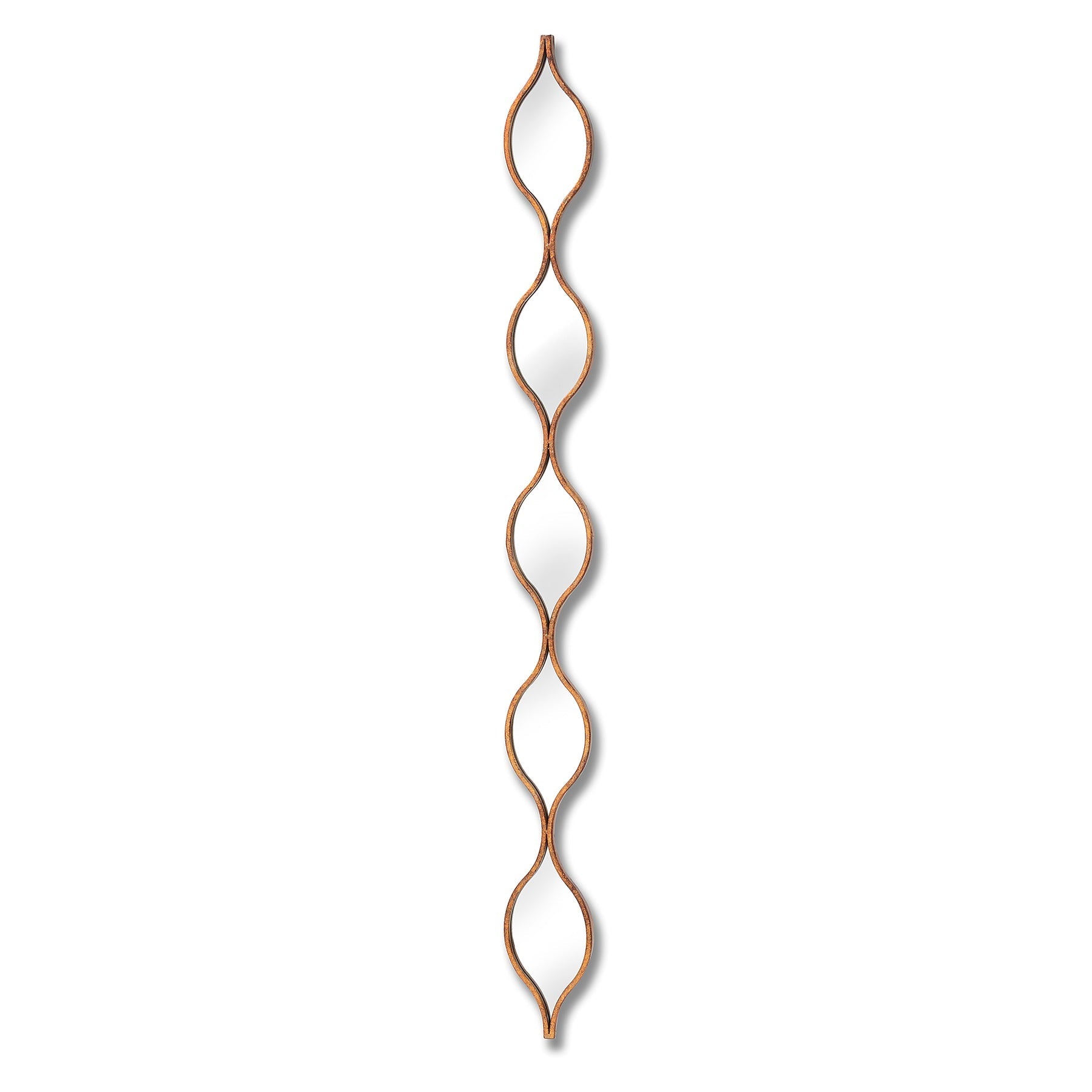 Decorative Hanging Gold Mirror - Seasons Home Interiors