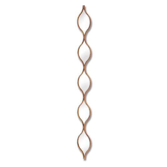 Decorative Hanging Gold Mirror - Seasons Home Interiors