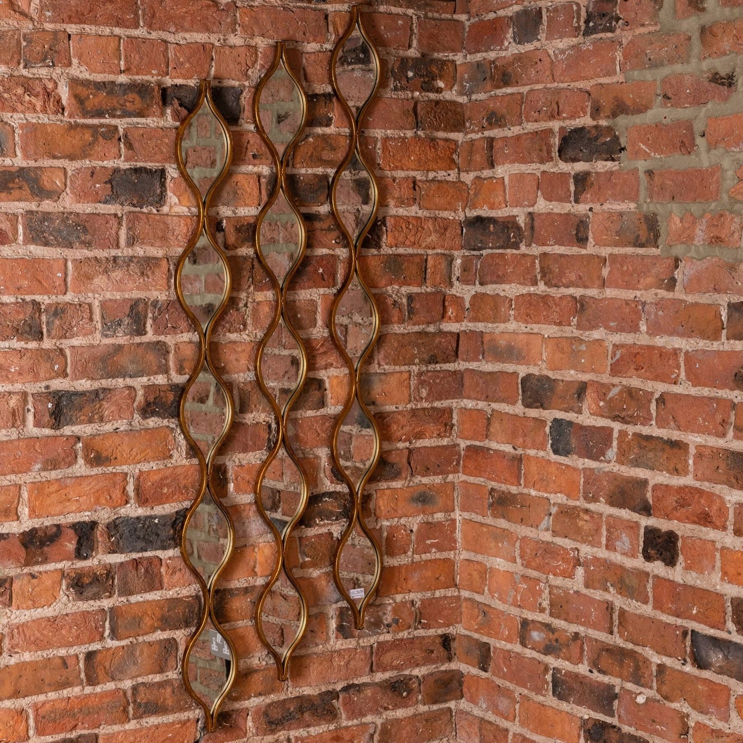 Decorative Hanging Gold Mirror - Seasons Home Interiors