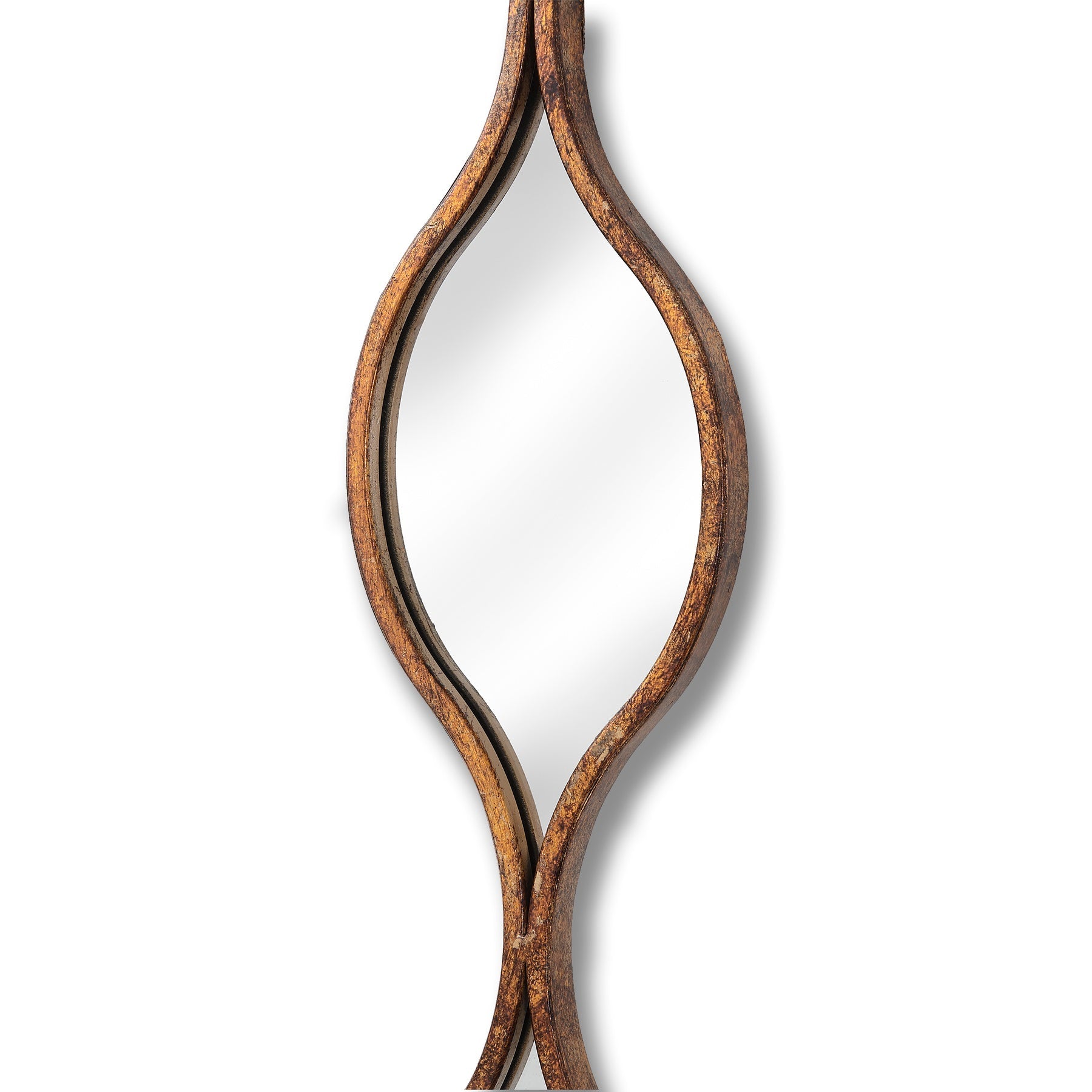 Decorative Hanging Gold Mirror - Seasons Home Interiors