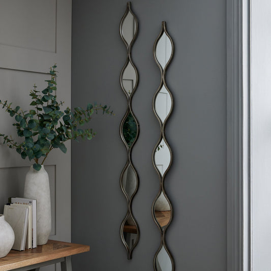 Decorative Hanging Silver Mirror - Seasons Home Interiors
