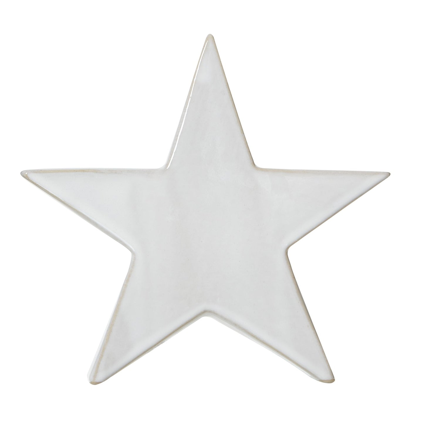 Large Ceramic Standing Star Decoration - Seasons Home Interiors
