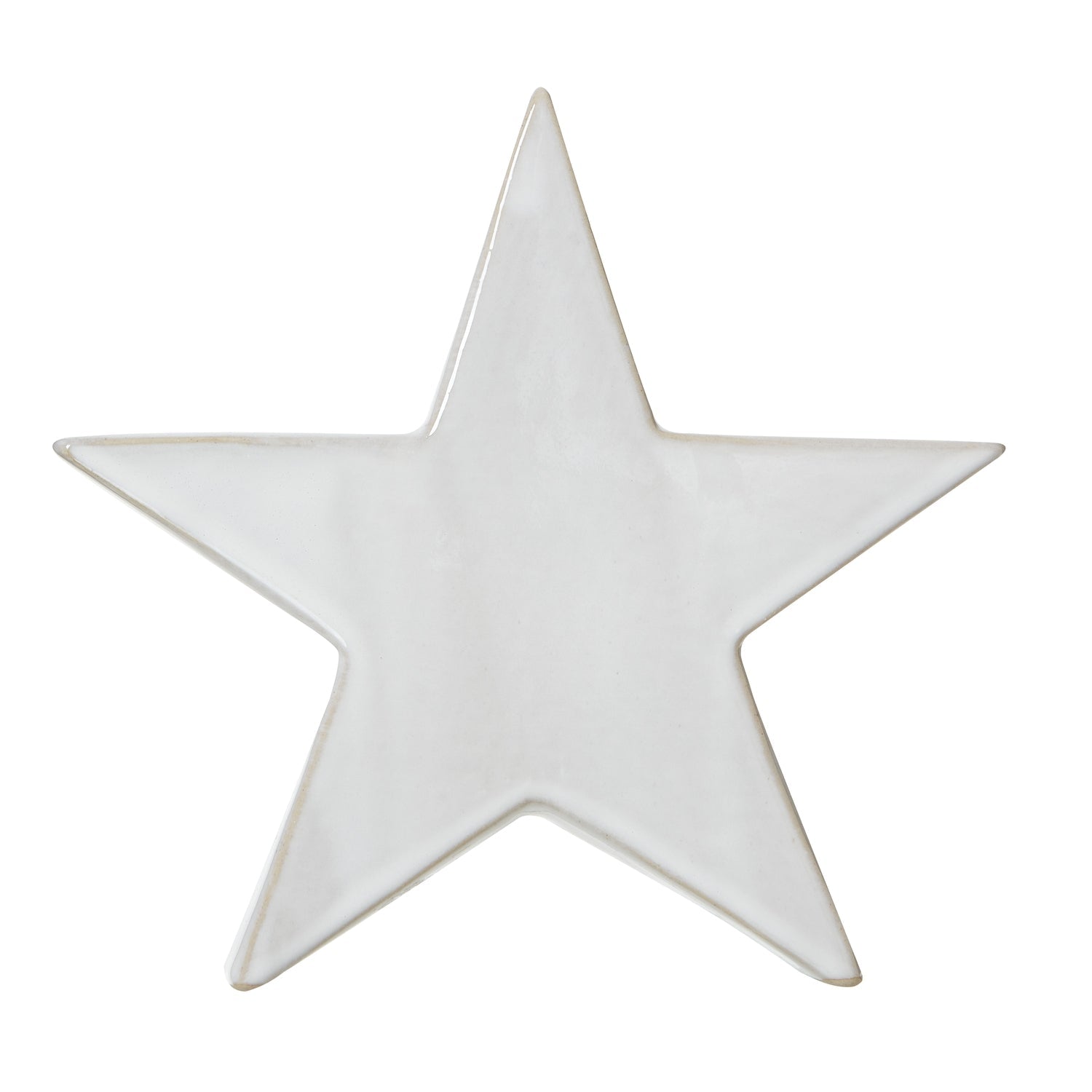 Large Ceramic Standing Star Decoration - Seasons Home Interiors