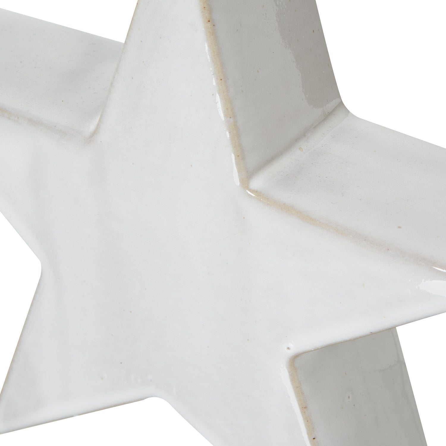 Large Ceramic Standing Star Decoration - Seasons Home Interiors