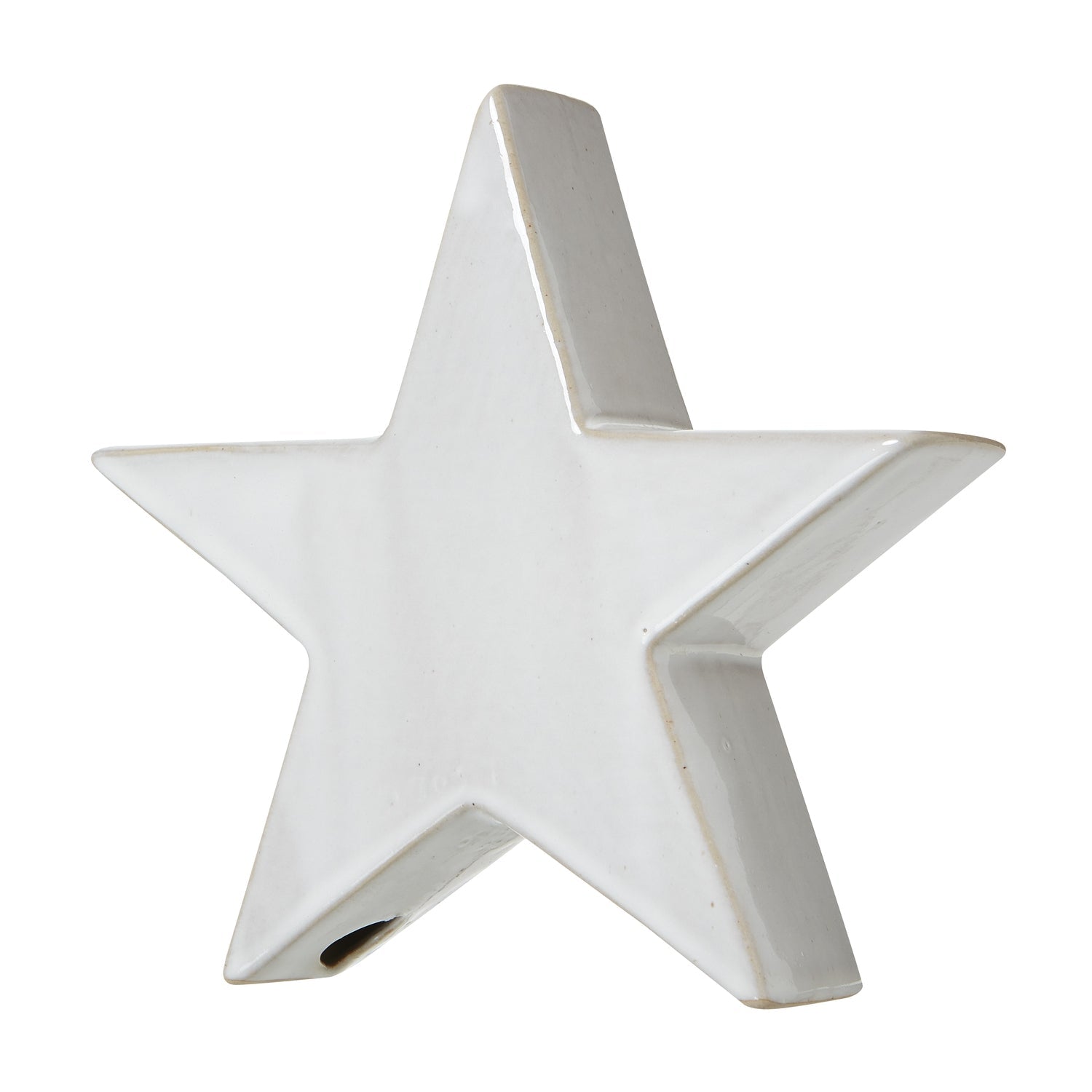 Large Ceramic Standing Star Decoration - Seasons Home Interiors