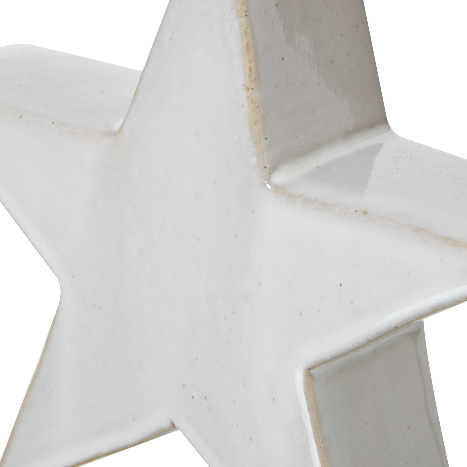 Medium Ceramic Standing Star Decoration - Seasons Home Interiors