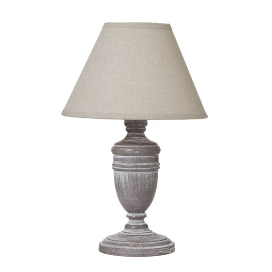 Metis Urn Table Lamp With Linen Shade - Seasons Home Interiors