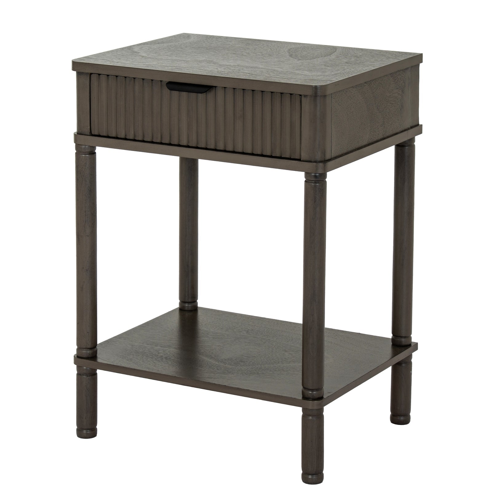 Reed Collection 1 Drawer Side Table - Seasons Home Interiors