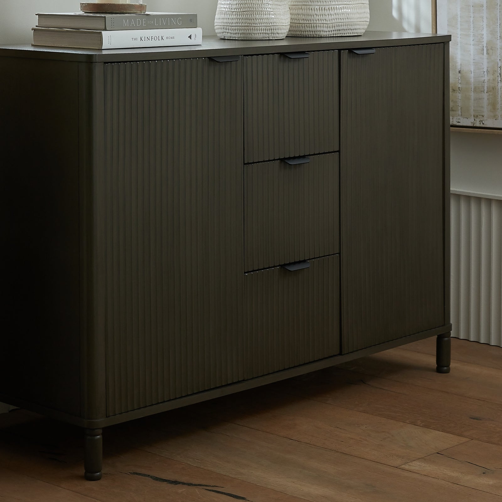 Reed Collection 3 Drawer 2 Door Cabinet - Seasons Home Interiors