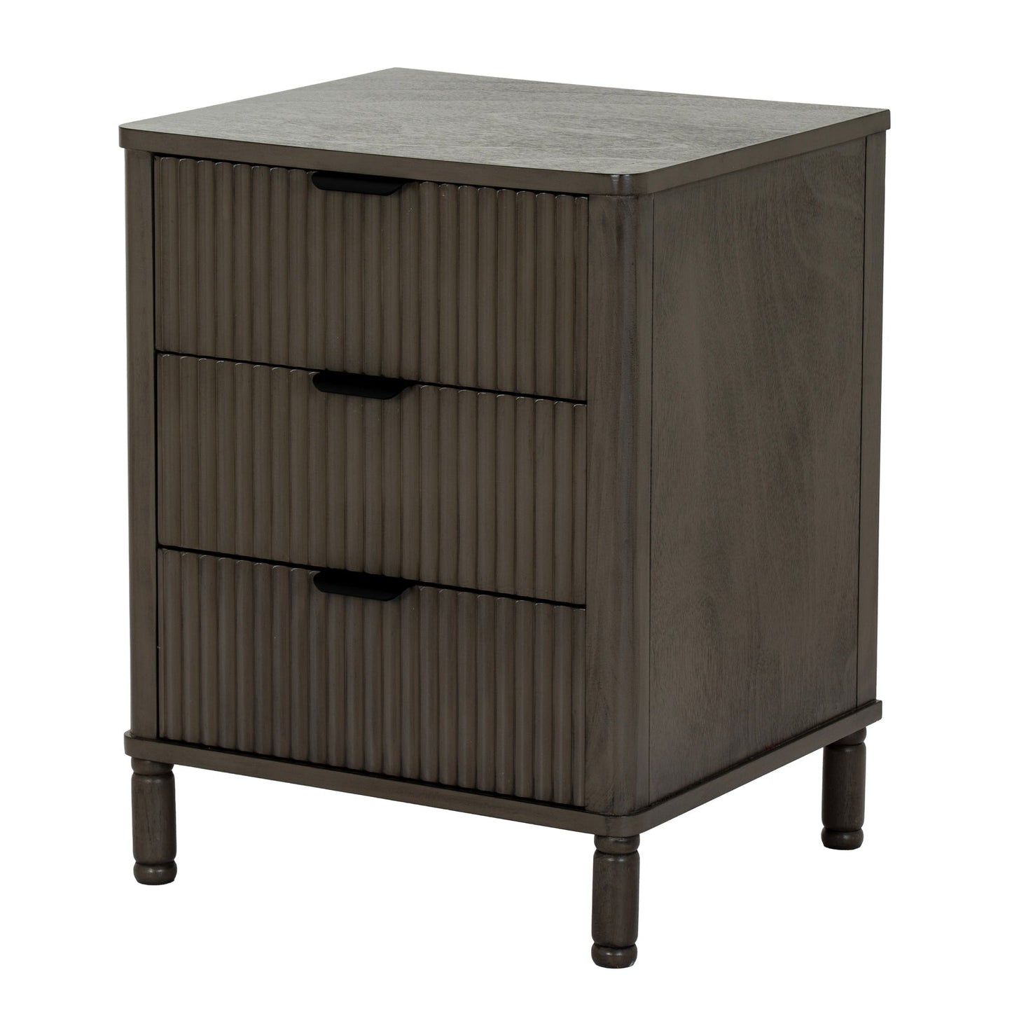 Reed Collection 3 Drawer Bedside Table - Seasons Home Interiors