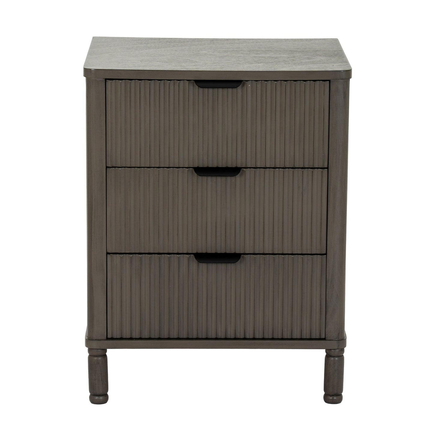 Reed Collection 3 Drawer Bedside Table - Seasons Home Interiors