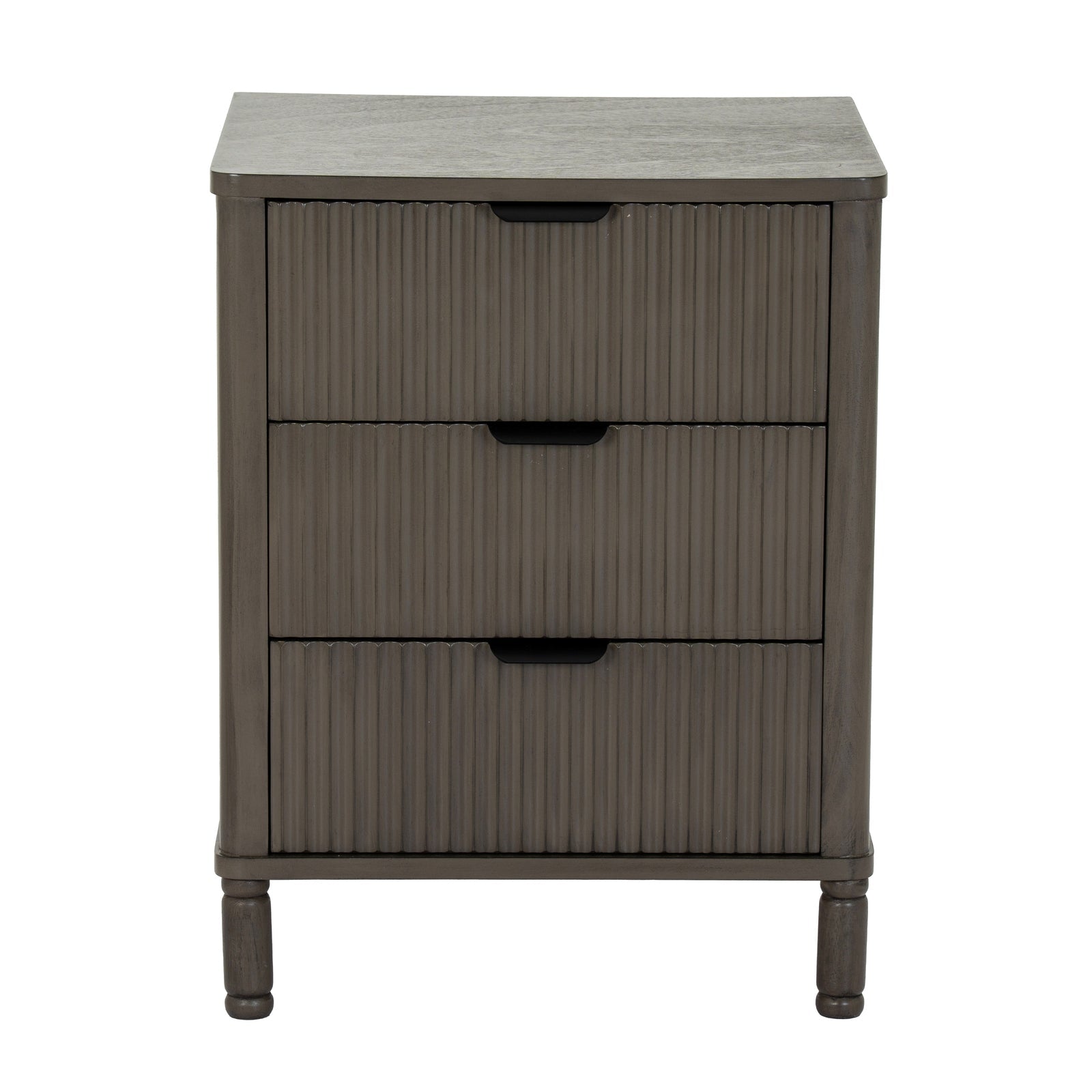 Reed Collection 3 Drawer Bedside Table - Seasons Home Interiors