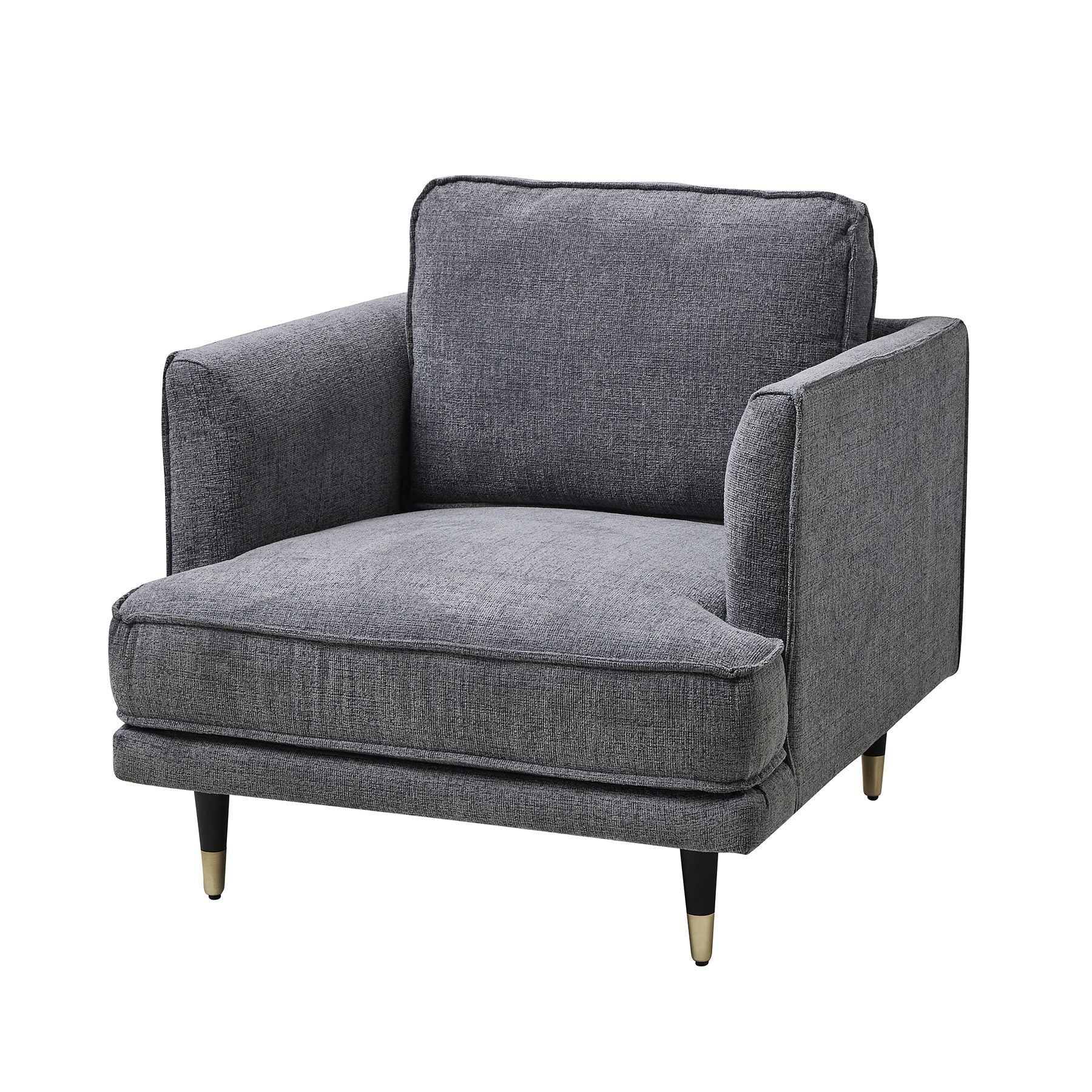 Richmond Grey Large Arm Chair - Seasons Home Interiors