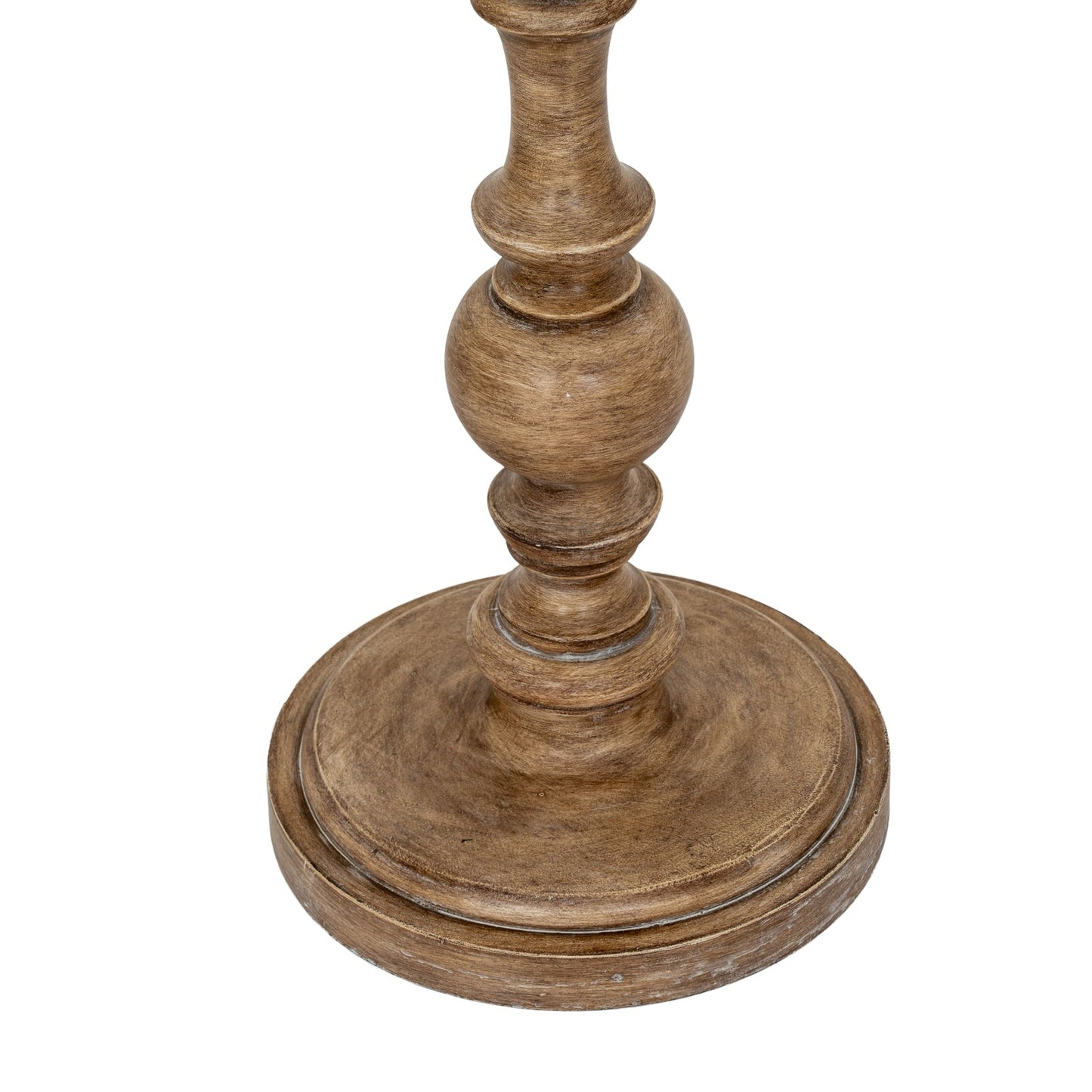 Seraphia Floor Lamp With Edged Linen Shade - Seasons Home Interiors